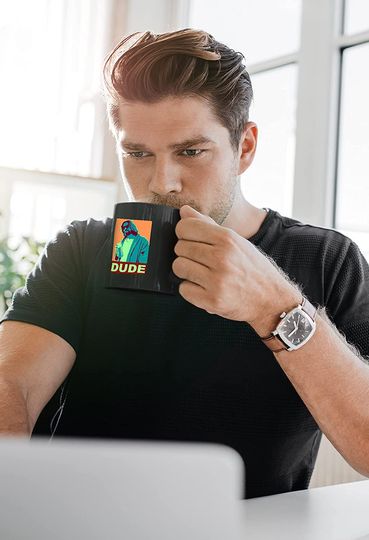 The Big Lebowski Dude Propaganda Mug 15oz