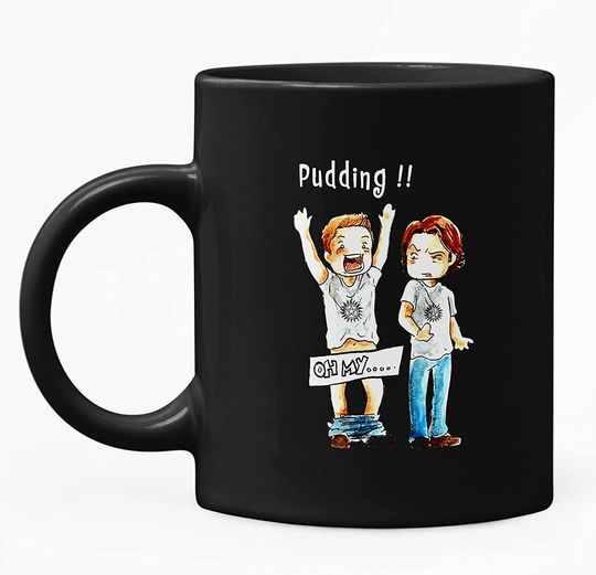 Discover Pudding Dean & Sam Winchester Oh My Mug 11oz