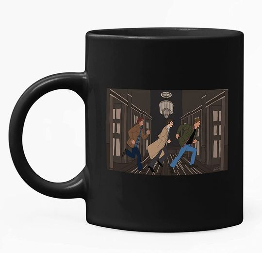 Dean Winchester Gang Scoobynatural Mug 15oz