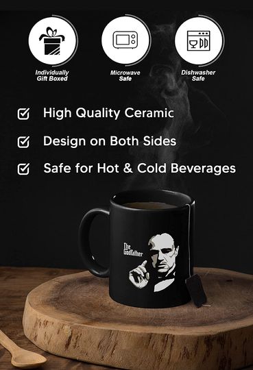 The Godfather Parrain  Mug 15oz
