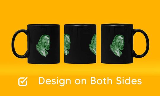 The Big Lebowski The Dude Green Mug 11oz