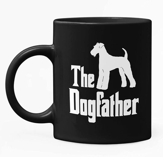 The Godfather The Dogfather Airedale Terrier Mug 15oz
