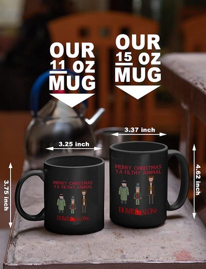 Home Alone Beautiful Merry Gift Art Mug 11oz