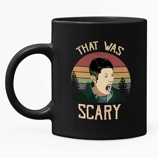 Dean Winchester That Was Scary Circle Mug 11oz