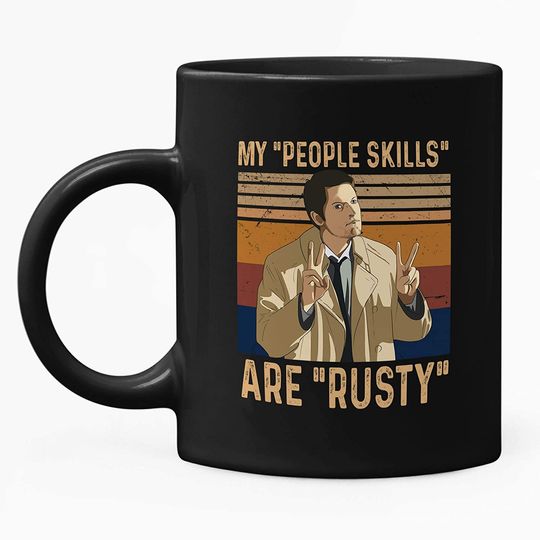 Castiel My People Skills Are Rusty Mug 11oz