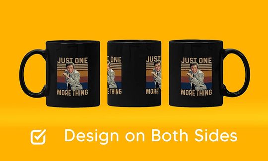 Columbo Just One More Thing Mug 15oz