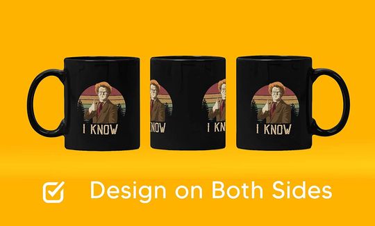 Check It Out! Dr. Steve Brule I Know Circle Mug 15oz