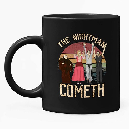Its Always Sunny in Philadelphia Frank Reynolds The Nightman Cometh Circle Mug 11oz