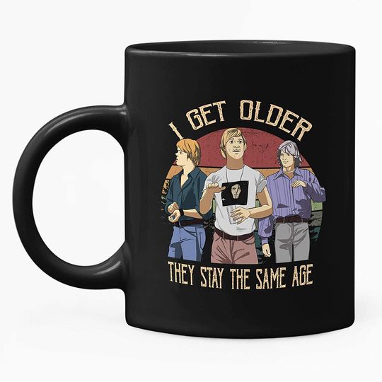 Dazed And Confused David Wooderson I Get Older They Stay The Same Age Circle Mug 11oz