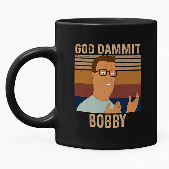 King Of The Hill Bobby Hill God Dammit Bobby Mug 11oz