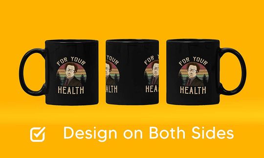 Check It Out! Dr. Steve Brule For Your Health Circle Mug 15oz