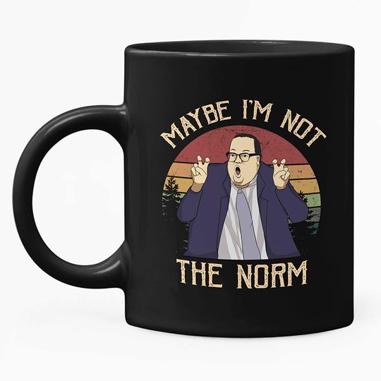 Saturday Night Live Matt Foley Maybe I&rsquo;m Not The Norm Circle Mug 15oz