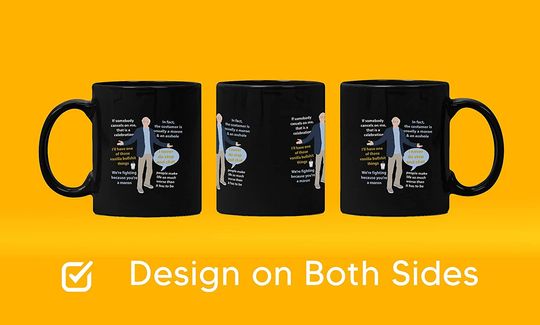 Curb Your Enthusiasm Larry David Quotes Mug 15oz