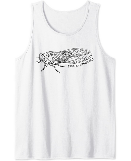 Cicada Tank Top Brood X Summer 2021