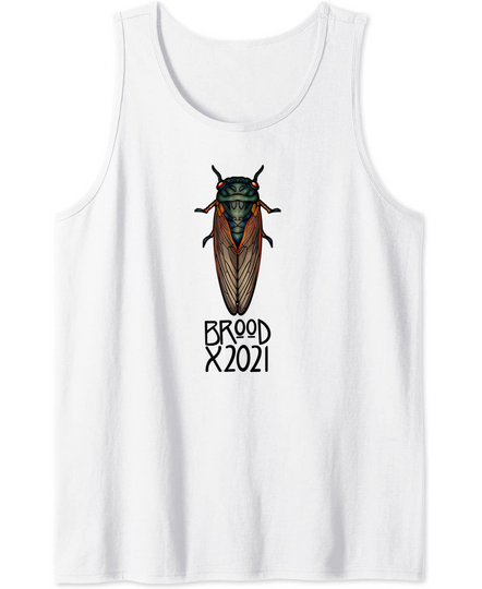 Discover Cicada Men's Tank Top Brood X 2021