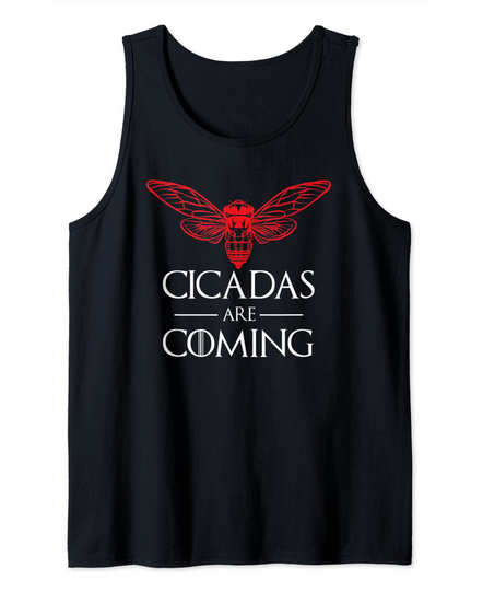 Discover Cicada Men's Tank Top Cicadas are Coming