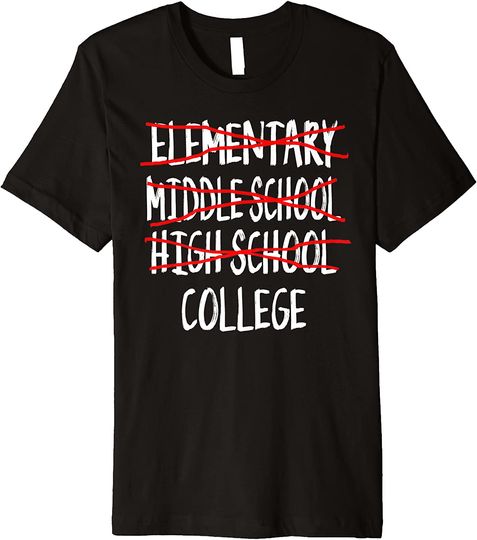 Check Mark 12th Grade Graduation High School Graduation Premium T-Shirt