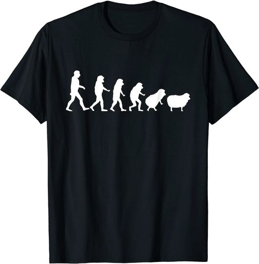 Conspiracy Theorist Human Evolution Wake Up Sheeple Sheep T-Shirt