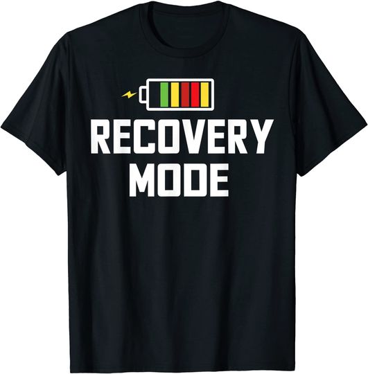Recovery Mode Get Well Funny Post Injury Surgery Rehab Gift T-Shirt