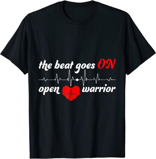 Post Heart Surgery Bypass Recovery Tshirt Open Heart Warrior