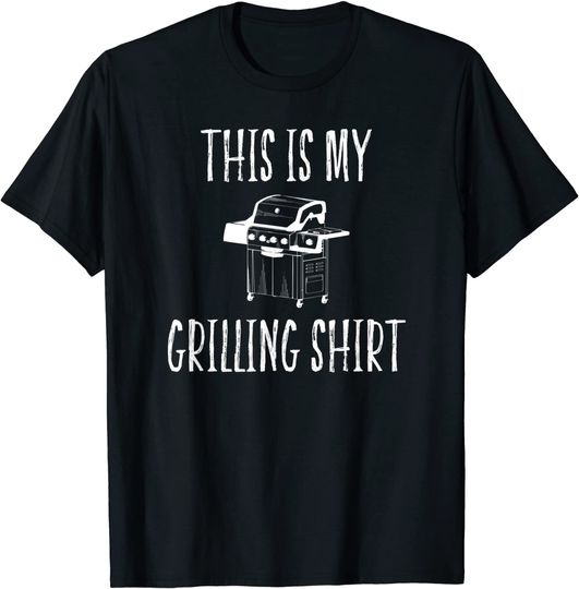 This Is My Grilling Shirt, Mens Grilling Shirt, Dad Grilling T-Shirt