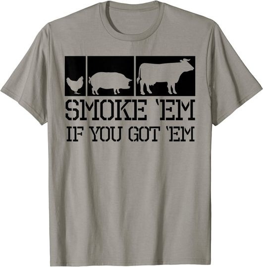 Funny BBQ Grilling Pitmaster Gift T Shirt for Meat Smoker