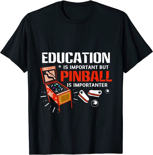 Pinball Tournament Shirt T-Shirt