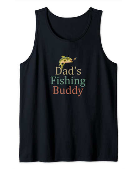Discover Dad's Fishing Buddy - Tank Top