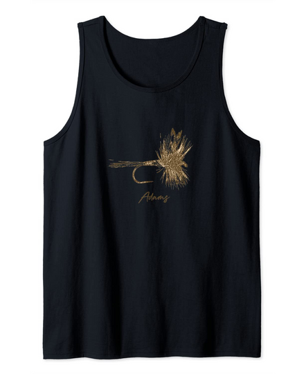 Discover Fly Fishing Lure Adams Vintage Tank Top