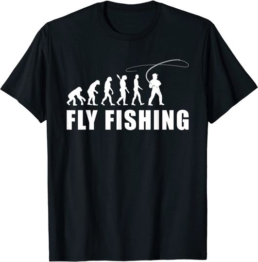 Discover Fly Fishing evolution T-Shirt