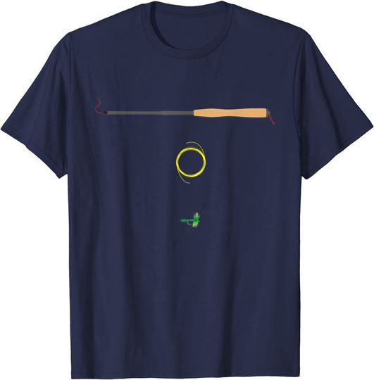 Fly Fishing Tenkara No Reel Mountain Stream Fly Fisherman T-Shirt
