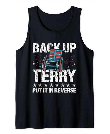 Discover Back It up Terry Put It in Reverse 4th of July Independence Tank Top
