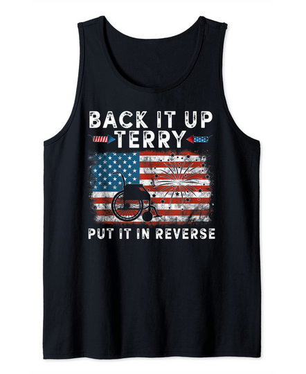 Discover Back Up Terry Put It In Reverse Firework Funny 4th Of July Tank Top