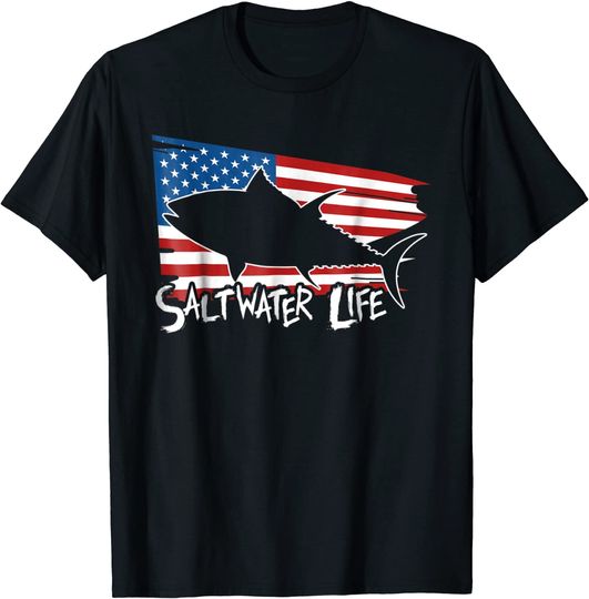 Saltwater Life T-shirt - Fishing Shirts