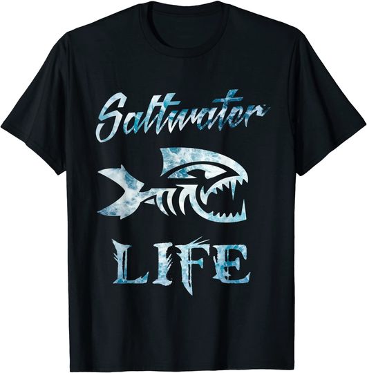Saltwater Life Fishing T-Shirt