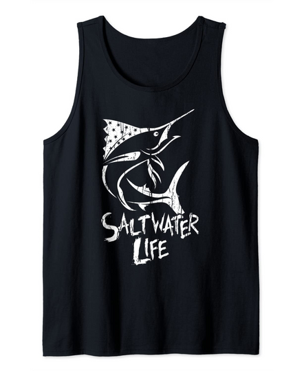 Saltwater Life Fishing Tank Top