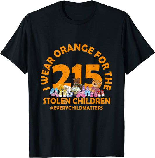 Every Child Matter Men's T Shirt I Wear Orange For The Stolen Children