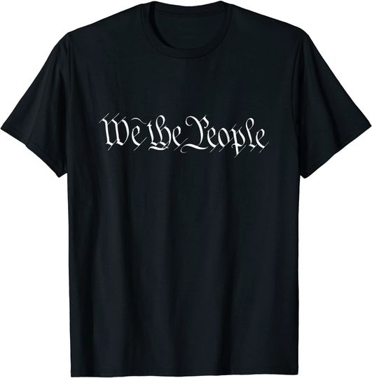 We The People USA Preamble Constitution America 1776 T-Shirt