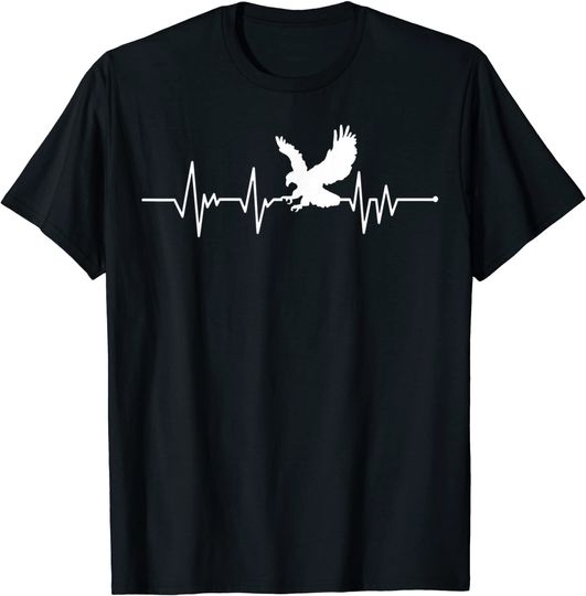 Eagle Shirts For Men Women Kids Eagle Heartbeat Eagle Tee T-Shirt
