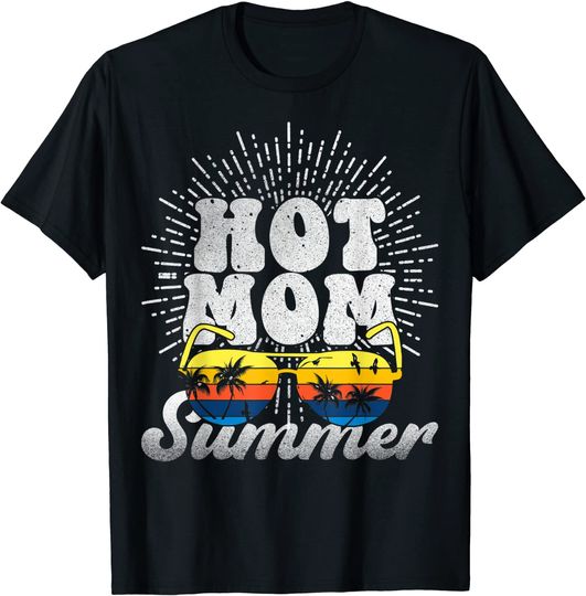 Hot Mom Summer Retro Women's T-Shirt