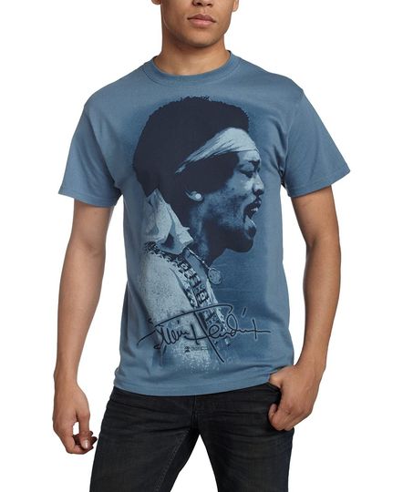 Men's Jimi Hendrix Profile T-Shirt