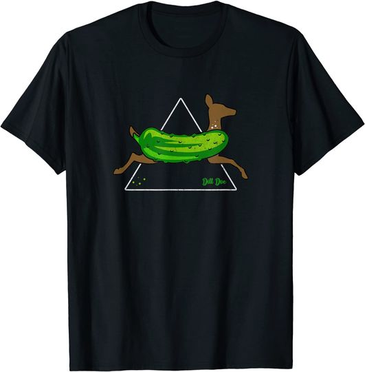 Dill Doe - Funny Pickle & Deer Mix Up T-Shirt