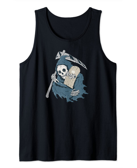 Sons of Anarchy Tank Top Grim Reaper Skater