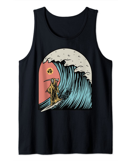 Sons of Anarchy Tank Top Grim Reaper Surfer