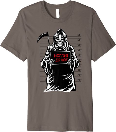 Sons Of Anarchy T-Shirt Voting Is Hot Grim Reaper