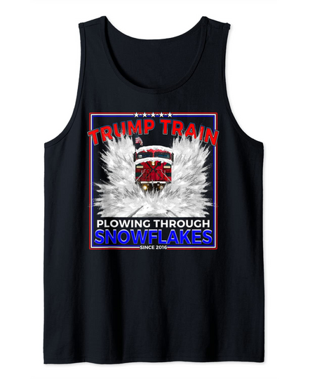 Plow Snowflakes for President Trump! Tank Top