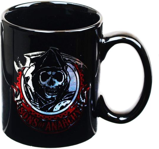 Sons of Anarchy SAMCRO Grim Reaper Logo 11oz Coffee Mug