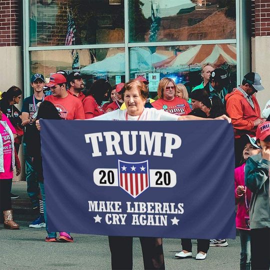 Make Liberals Cry Again Flag