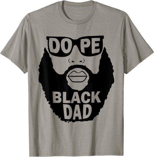 Discover Dope Black Dad Gift Father's Day T Shirt