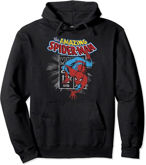Vintage Spider Man Comic Hoodie